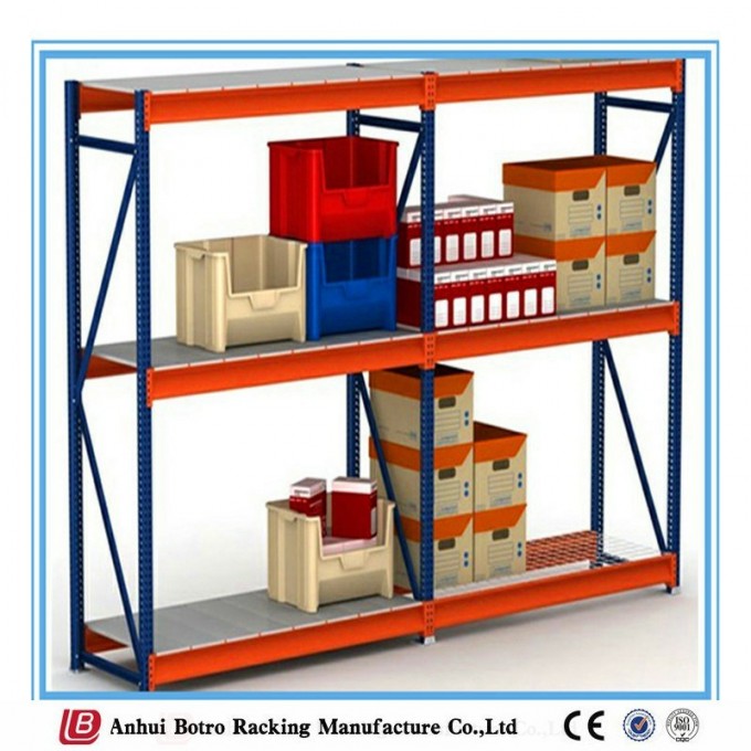 Medium Duty Easy Assembly Q235 Steel Longspan Warehouse Rack Image1