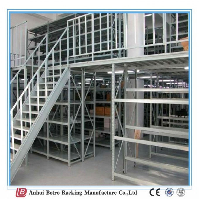 Good Quality Storage Equipment Mezzanine Rack Warehouse Steel Heavy Type Storage Racking Image1