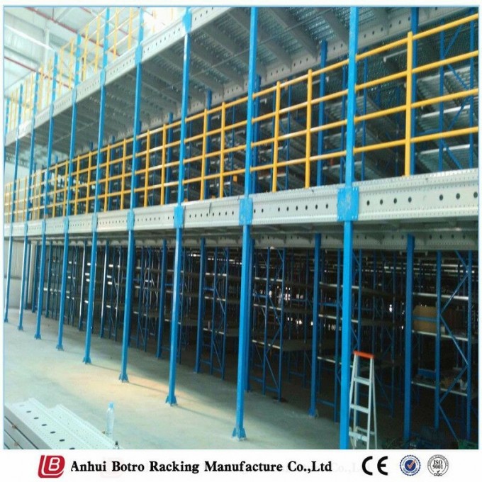 China Warehouse Storage Steel Flexible Mezzanine Rack Image1
