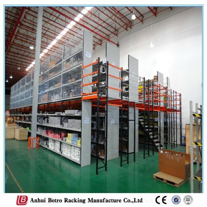 Customized and Flexible Storage Rack Mezzanine Instrument Storage Racking Image1