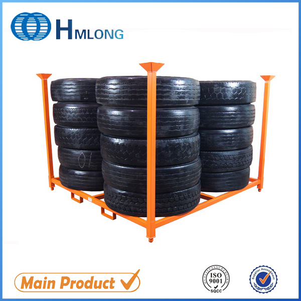 Hot Selling Stacking and Folding Tire Rack Image1