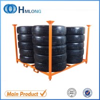 Hot Selling Stacking and Folding Tire Rack