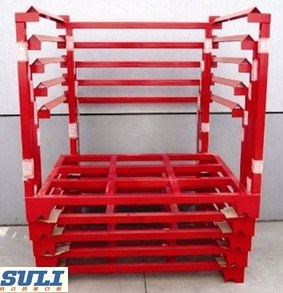 Foldable Steel Heavy Loading Plate Stacking Tire Racks Image1