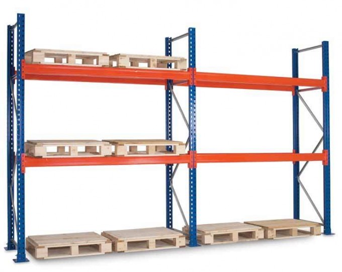 Steel Cold Roll Q235B Warehouse Pallet Rack Image1