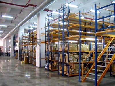Mezzanine Racking for Auto Parts Image1