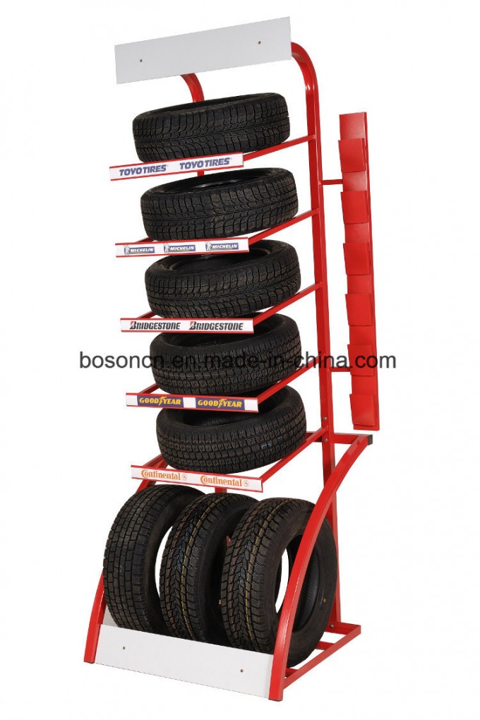 Deluxe Showroom Display Rack for Tires Image1