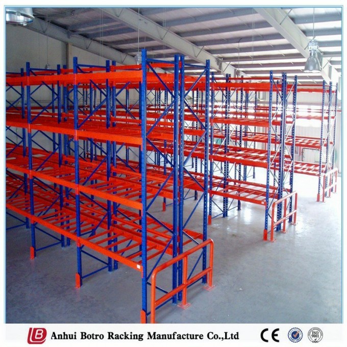 China Heavy Duty Galvanized Q235 Warehouse Steel Selective Beam Pallet Racking Image1