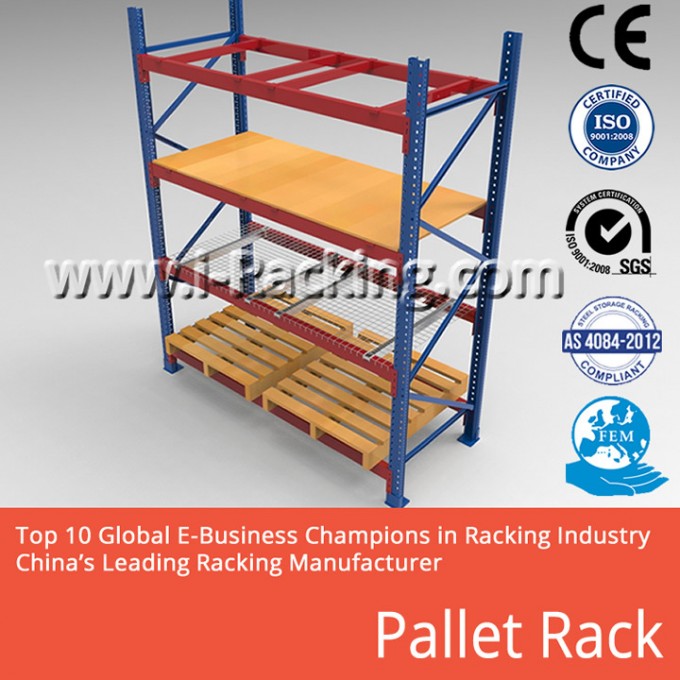 Warehouse Storage Heavy Duty Selective Pallet Rack Image1