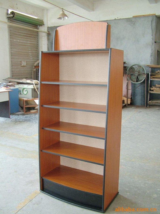 Customized MDF Wooden Wine Display Rack Image1