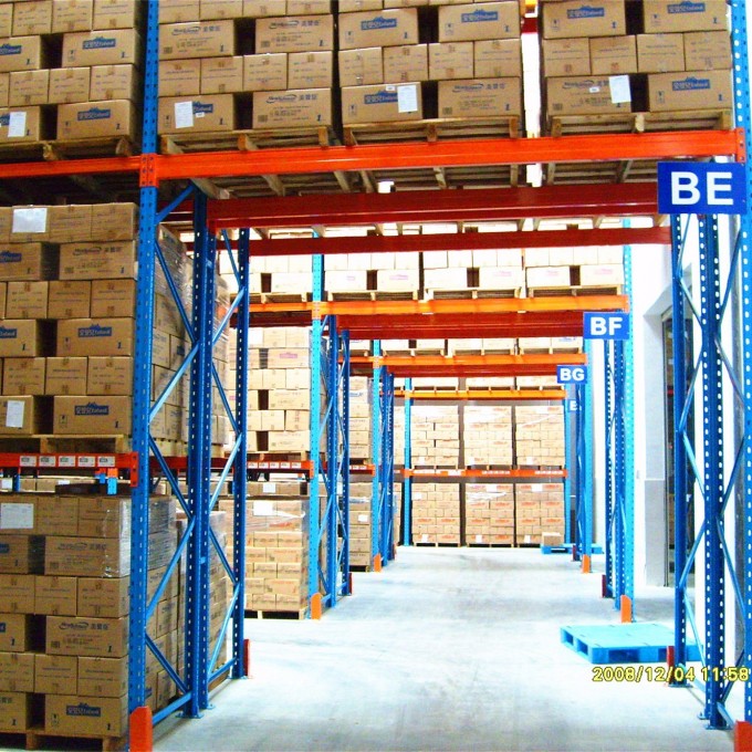 Metal Pallet Stackable Selective Warehouse Rack Image1