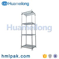 Hot Selling Selective Detachable Double Logistic Powder Coated Stillage Rack