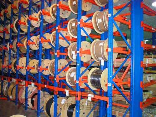 Rh-Hrp012 Selective Warehouse Pallet Rack Structural Upright with 96′′ Long Beams Image1