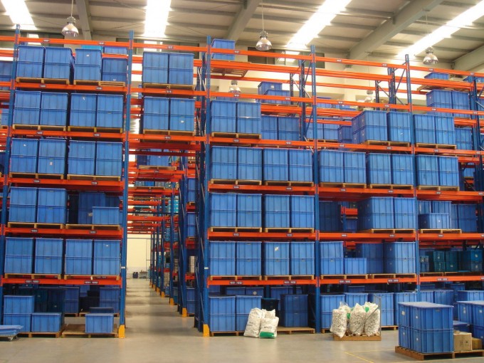 Customize Selective Warehouse Heavy Duty Steel Storage Pallet Rack Image1