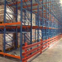 Selective Pallet Display Rack for Warehouse Storage