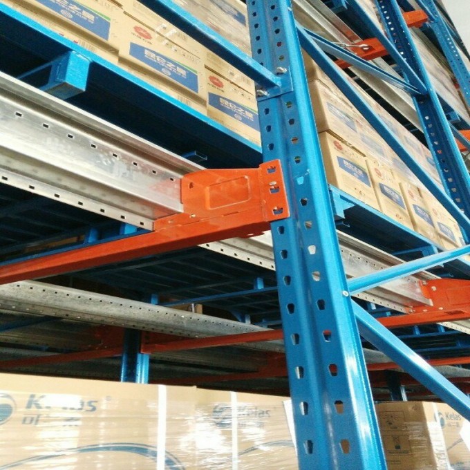 Botro Metal Selective Adjustable Q235 Steel Radio Shuttle Racking Image1