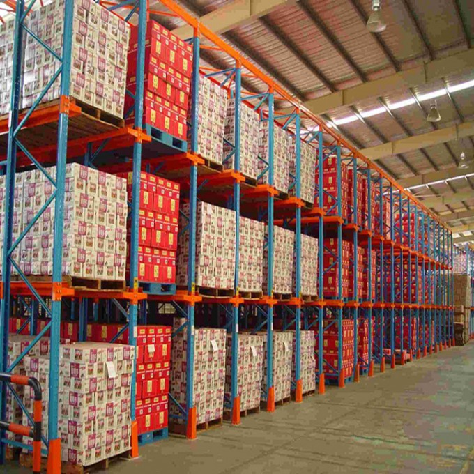 Industrial Cold Rolled Metal Storage Rack Selective Pallet Racking Image1