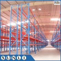 New P88X68mm H45mm Beam 1500kg 2.3m X 1m Heavy Duty Warehouse Rack