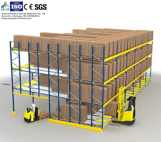 Gravity Dynamic Live Rack for Warehouse Storage Image1