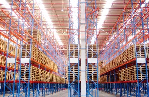 Heavy Duty Selective and Adjustable Warehouse Storage Pallet Rack Image1