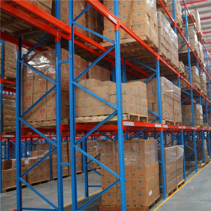 Warehouse Rack with Box Beam Image1