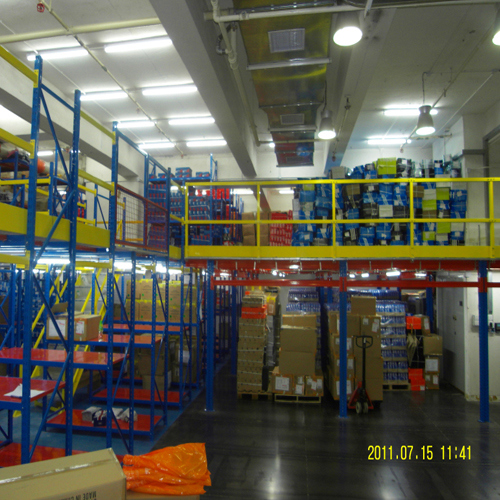 Heavy Duty Selective Storage Mezzanine Warehouse Rack Image1