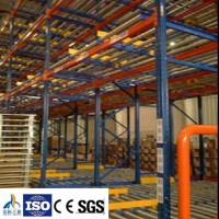 Used Pallet Flow Rack for Warehouse Storage Solution