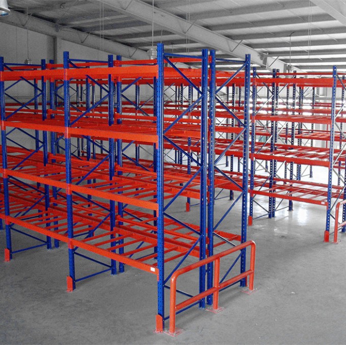 Compatible Warehouse Racking with Q235 Steel Image1