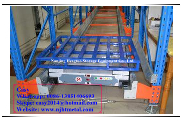 High Quality Automatic Radio Shuttle Pallet Rack for Warehouse Storage Image1