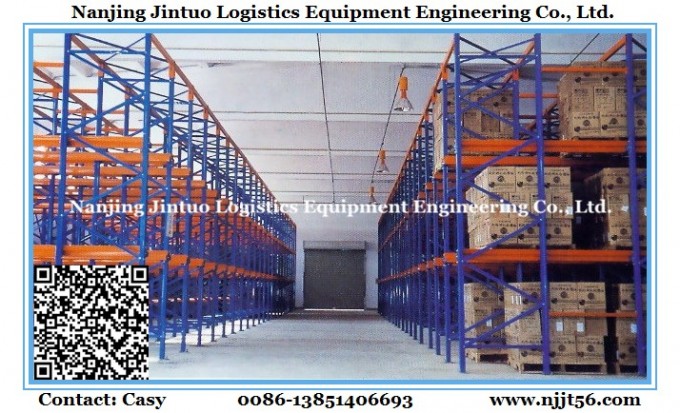 Heavy Duty Drive-in Pallet Racking for Warehouse Storage System Image1