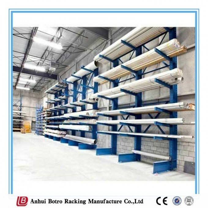 Powder Coated Steel Cantilever Storage Racks Image1