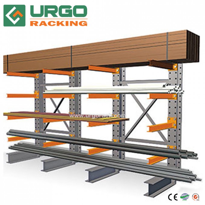 Heavy Duty Lumber Warehouse Storage Cantilever Rack for Rebar Shelving Racking System Image1