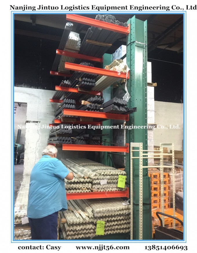 Warehouse Storage Steel Q235 Cantilever Racking with High Quality Image1