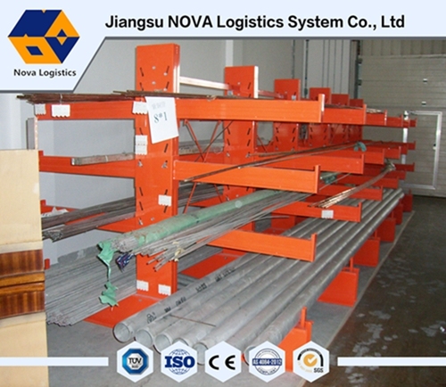 Warehouse Storage Cantilevered Racking with Arms Image1