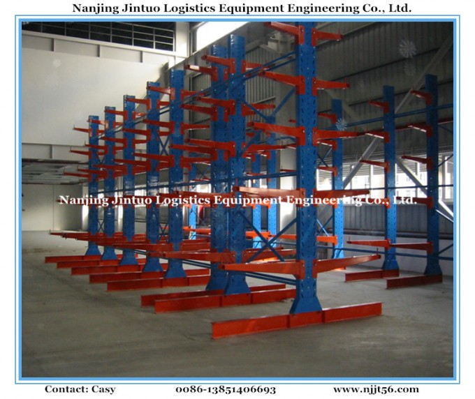Heavy Duty Steel Arm Rack for Warehouse Storage System Image1