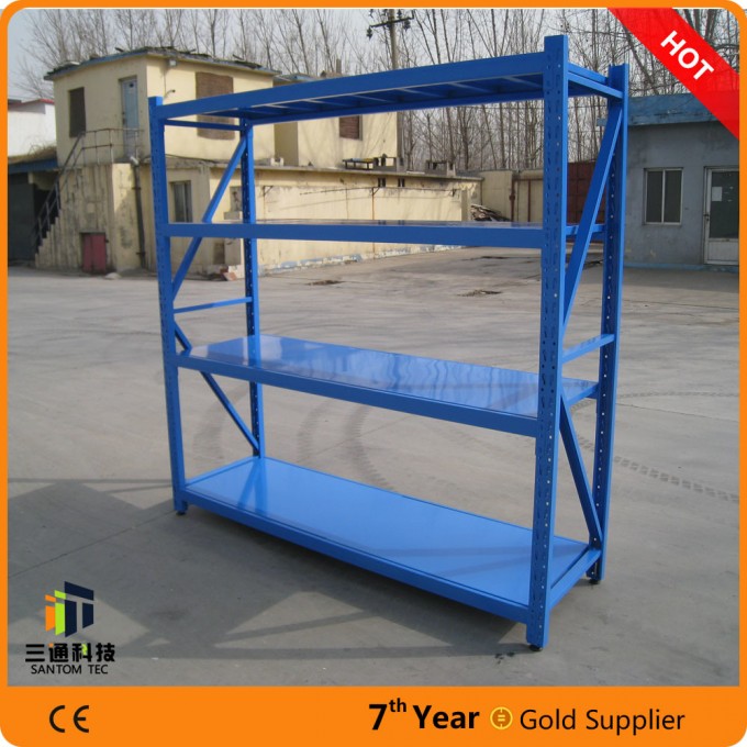Metal Shelving Rack, Folding Shoe Rack, 4-Tier Shelving Unit Image1