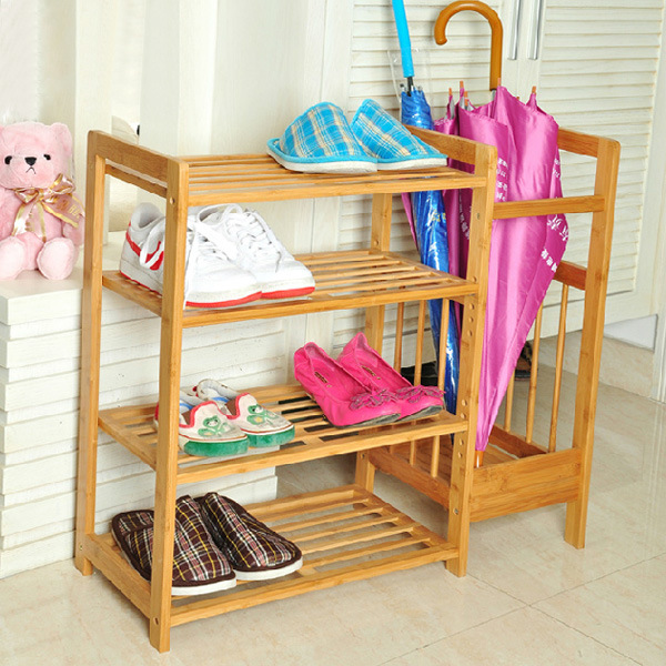 Cheap Over Door Bamboo Shoes Storage Rack Image1