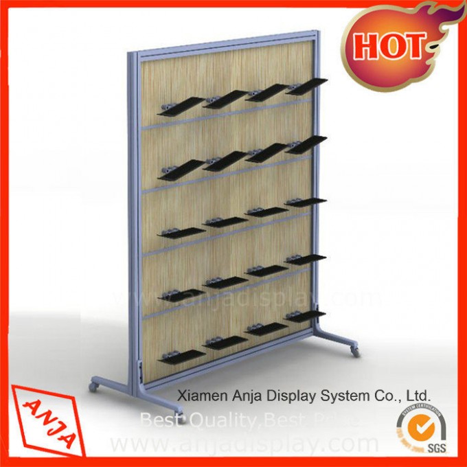 Wood Shoes Display Rack Image1
