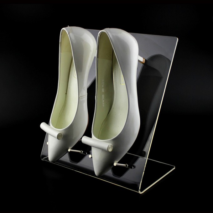 New Design Simple Acrylic Shoe Rack Image1