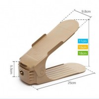 Creative Adjustable Colorful Plastic Shoe Rack