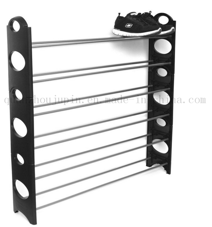 OEM Steel PP Simple Stand Shoe Shelf Rack Image1
