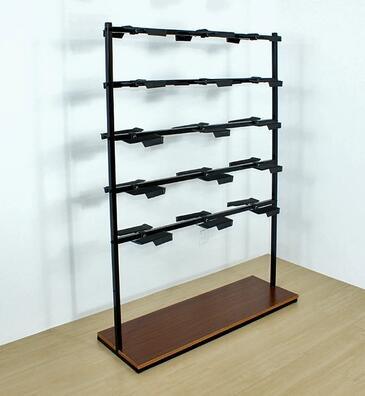 Wooden Steel Metal Shoes Rack for Display (AL-0092) Image1