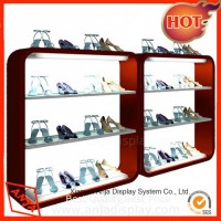 Wooden Shoe Display 
