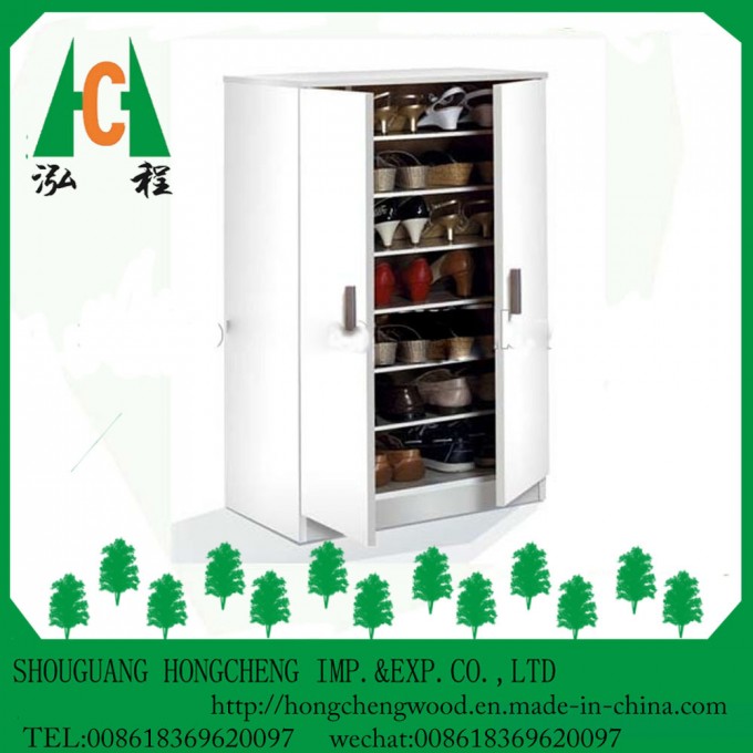 New Flat Pack Melamine MDF MFC Shoe Rack Image1