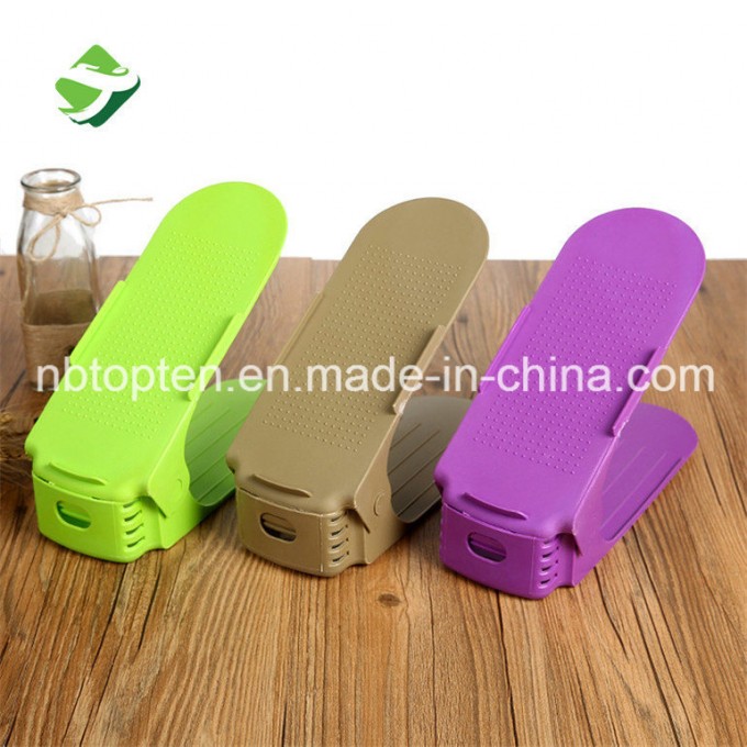 5/10/20PCS Shoes Organizer Storage Rack Holder Adjustable Space Saving Image1