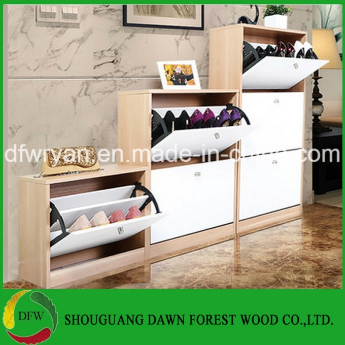 Morden Design in Home Wooden Shoe Rack /Shoe Shelf for Sale Image1
