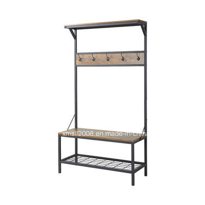 Entryway Metal Rack Coat Rack Shoes Rack with CE (G-HT10) Image1