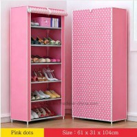 Shoe Cabinet Shoes Racks Storage Large Capacity Home Furniture DIY Simple Portable Shoe Rack (FS-08C
