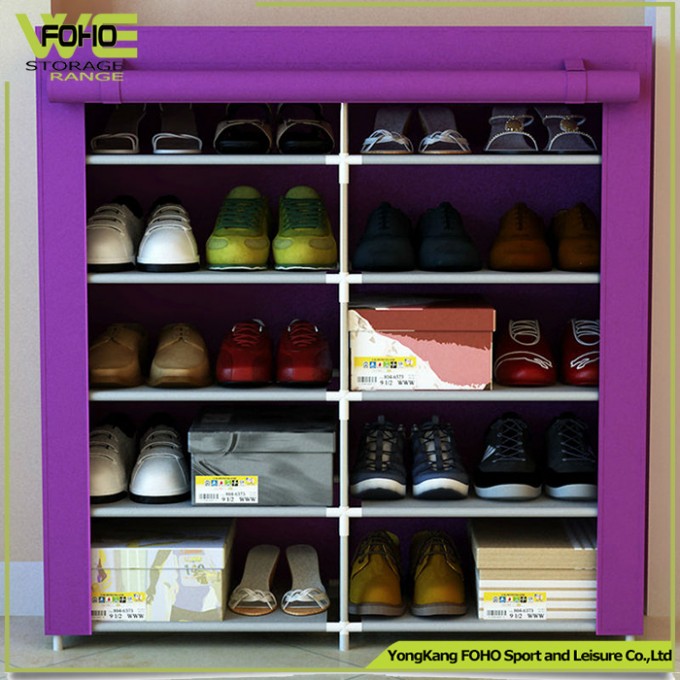 Shoes Shelf Collapsible Large Modern Design Indoor Shoe Rack Image1