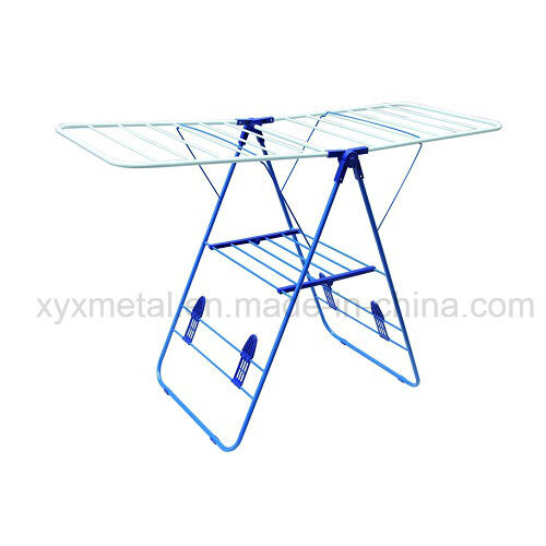 with Shoes Holder Cheaper Metal Clothes Drying Rack Image1