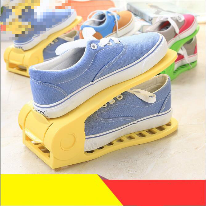 Eco-Friendly Creative Adjustable Shoe Rack with Many Colors Image1